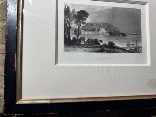 Antique J Hamilton/J Sartain "Fairmont, Philadelphia" Engraving - Framed - Picture 5 of 15