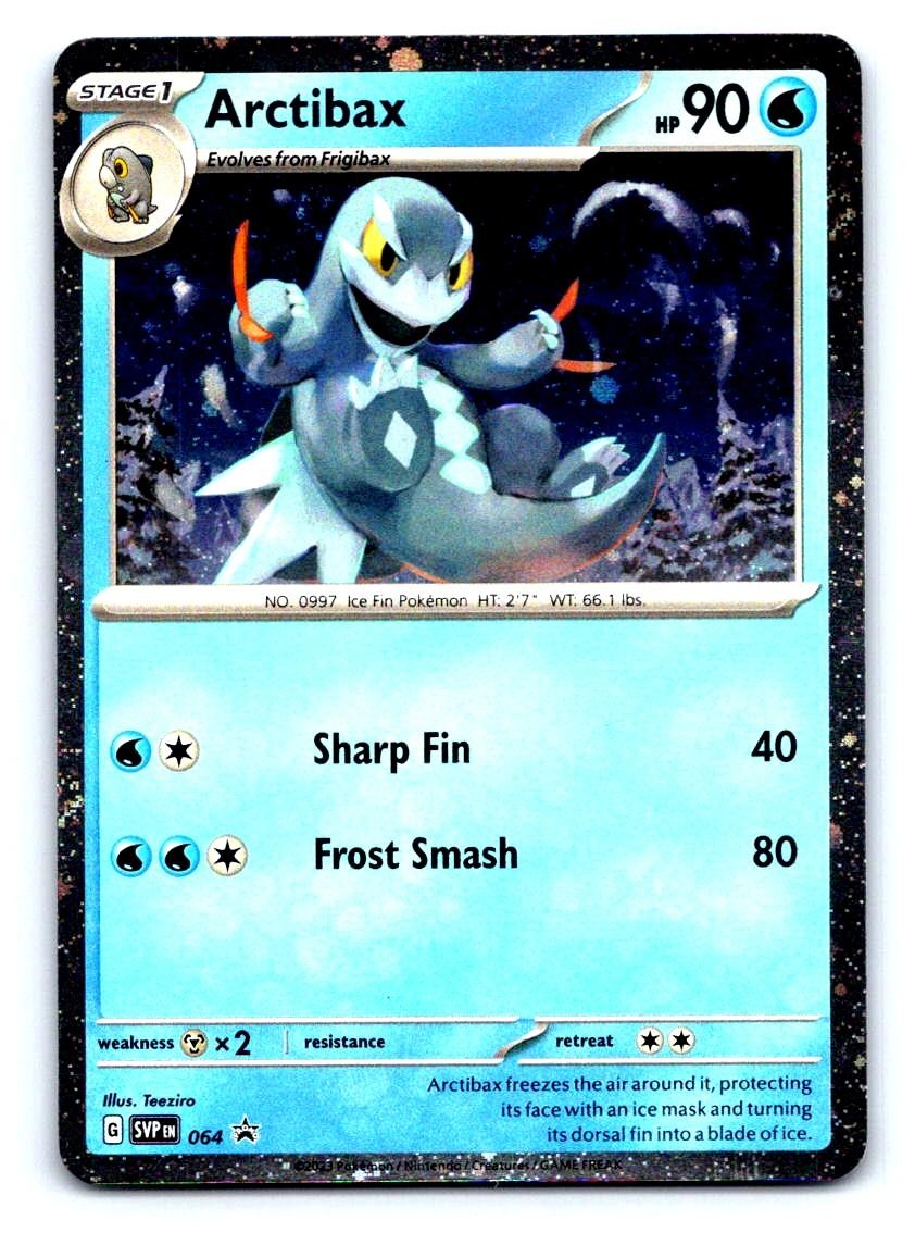 Arctibax (Cosmos Holo) 064 Promo Scarlet & Violet Promo Pokemon NM/M