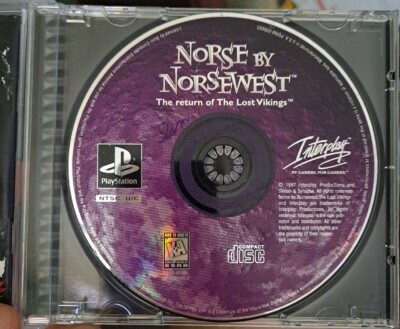 Norse By Norsewest Lost Vikings for Sony Playstation 1 PS1 - Must Read