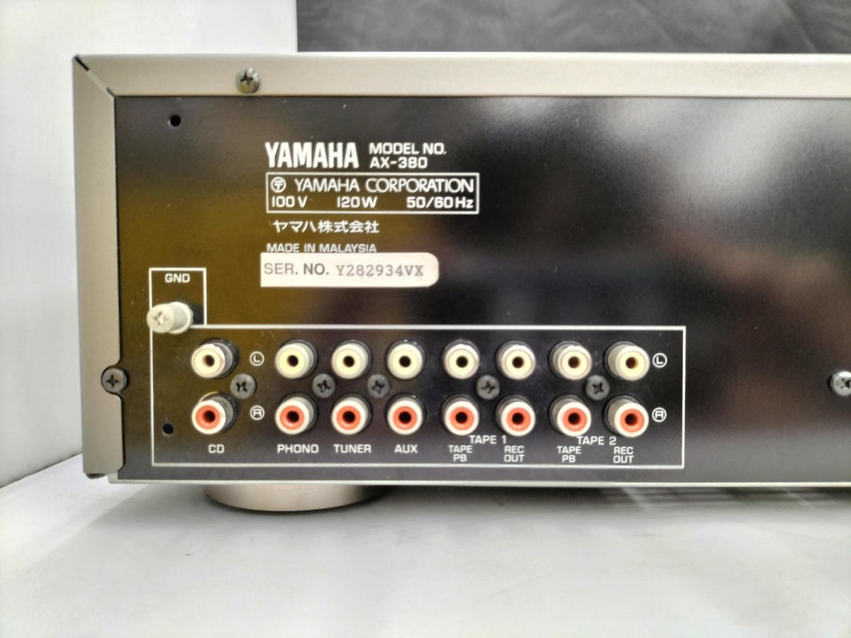 YAMAHA AX-380 プリメインアンプ Amazon.co.jp: ヤマハ YAMAHA AX-380 プリメインアンプ : 家電