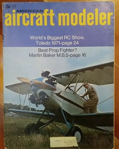 American Aircraft Modeler #08 pre-Model Aviation 1971 - 11 issues Jan-Dec ex Mar - Picture 4 of 11
