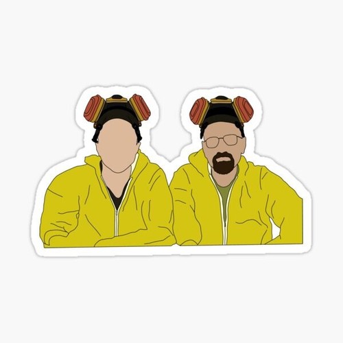 Breaking Bad Walter White Jesse Crystal Lab Sticker Decal Water & Fade Proof