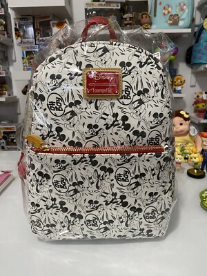 Loungefly 1928 Mickey Mouse Backpack Loungefly Disney Mickey Mouse Since 1928 Mini Backpack  main image 3