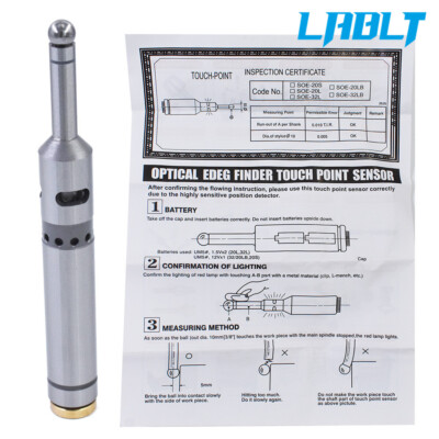 LABLT LED Milling Sound Electronic Edge Finder Measuring Tool For CNC Gauge Beep