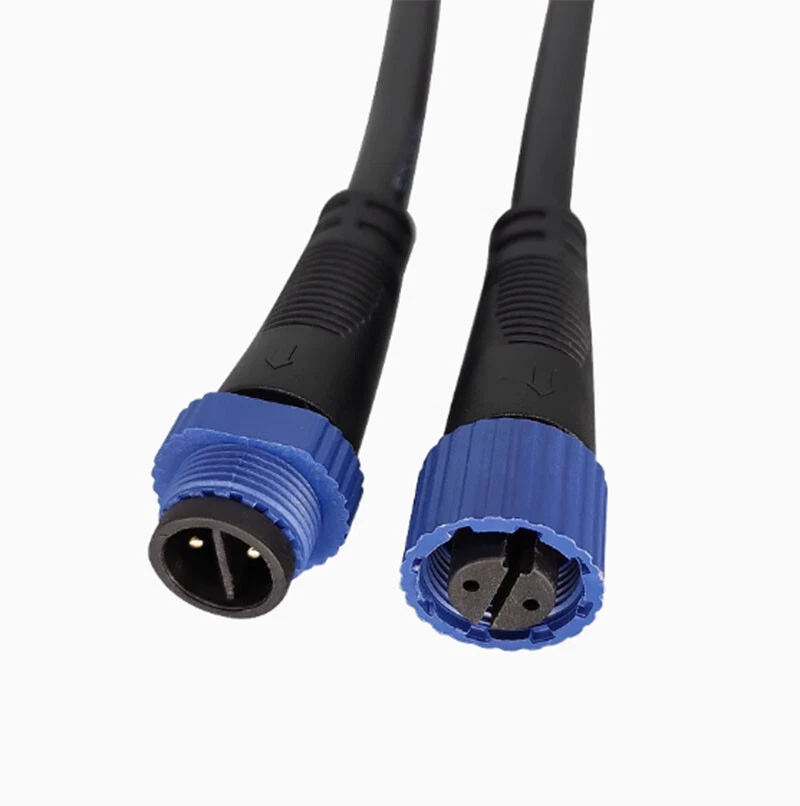 M15 waterproof Cable male&female LED power cord industrial connector 2/3/4/5 pin - image 2 of 3