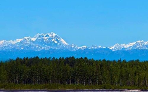TrainJunkies Alaska Range Model Railroad Backdrop - Picture 5 of 6