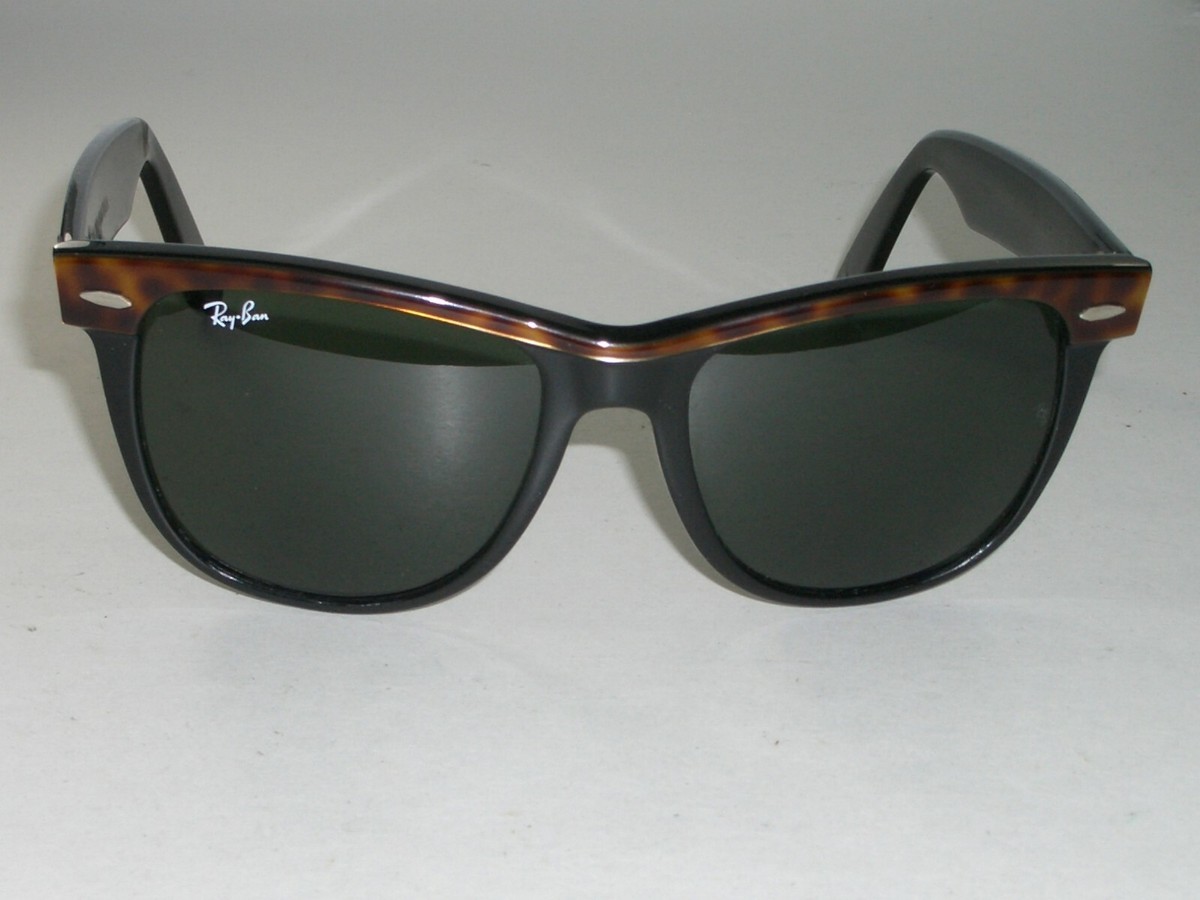 VINTAGE B&L RAY-BAN TORTOISE TRIM/BLACK LIMITED EDITION WAYFARER