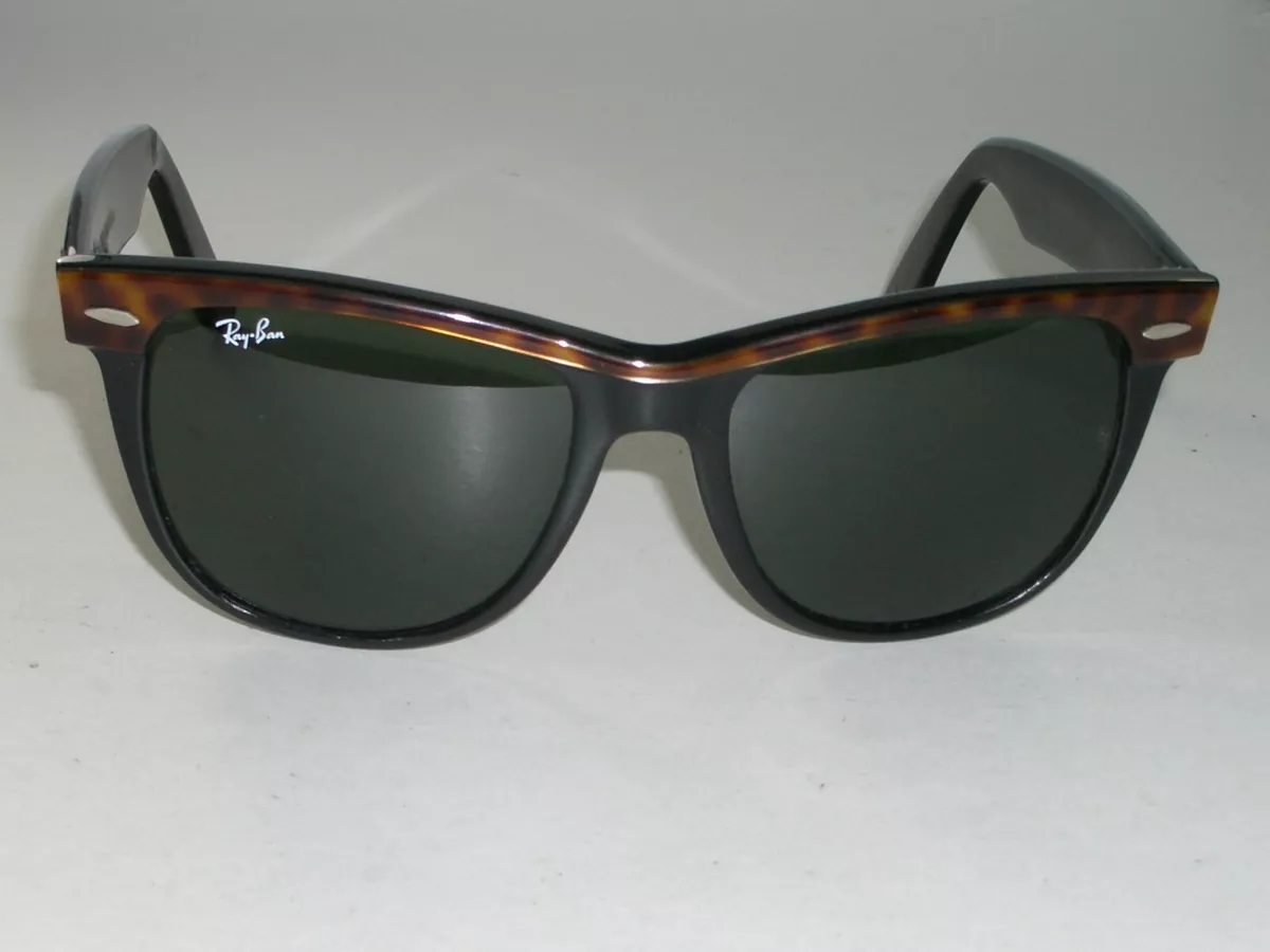 Vintage B L RAY BAN Carey Recortar Negro Edici n Limitada