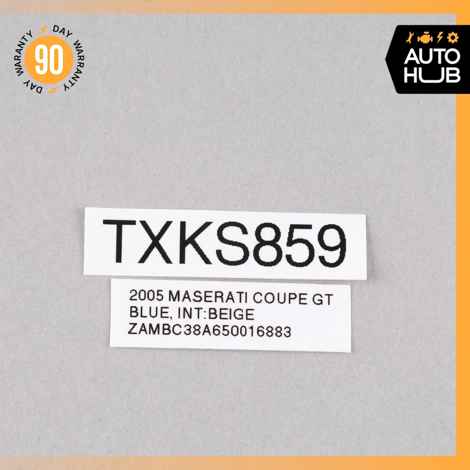 02-07 Maserati Coupe Spyder 4200 M138 Trunk Lock Latch Mechanism OEM 67k