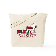 CafePress Snoopy Holiday Delights Tote Bag (1161343631)