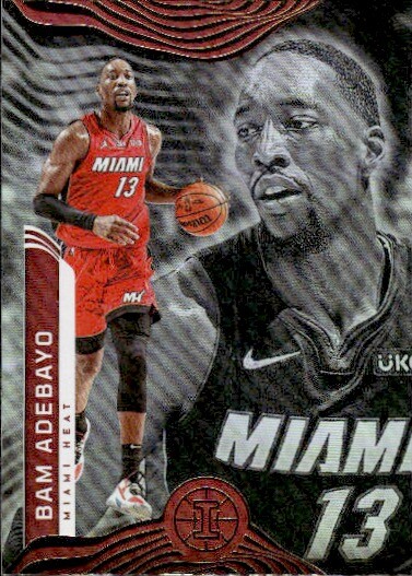 【615】 NBA カード Bam Adebayo RC optic 99シリ 2021-22 Panini Illusions #62 Bam Adebayo Miami Heat