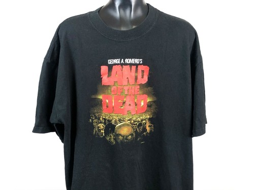 VTG 2005 George A Romero Land of the Dead XL Movie Promo Tee Horror Fright Rags - Picture 2 of 8