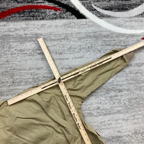 Vintage Polo Ralph Lauren Military Field Bomber Zip Jacket 10 Beige Tan Epaulet 90s - Bild 15 von 20
