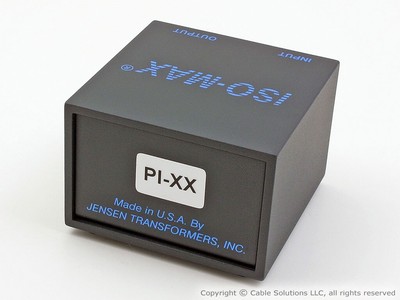 Jensen Transformers Iso-Max PI-2XR - 2-Channel Line-Input PI-2XR