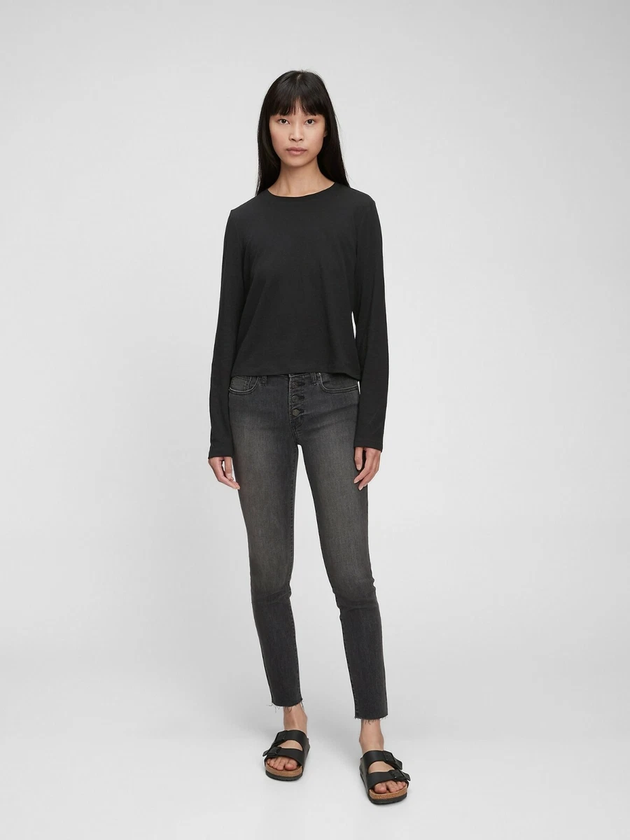 Gap Mid Rise True Skinny Jeans with Washwell Size 25 0 TALL