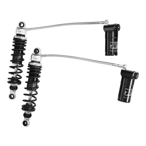 Remote Reservoir Rear Suspensions Shocks Fit For Harley Electra Road Glide 14-24 - Bild 6 von 20