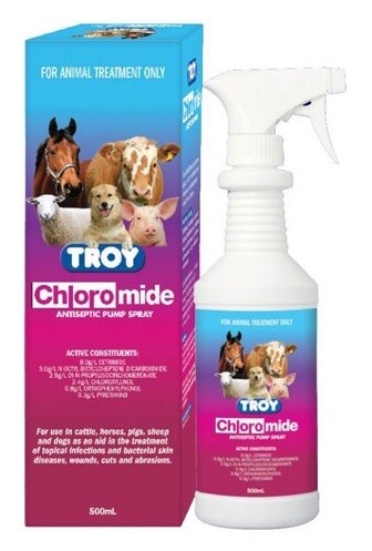 Chloromide Antiseptic Spray - 500mL - Picture 1 of 2