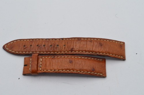 JAEGER LECOUTRE LEDER ARMBAND 17MM FÜR DORNSCHLIESSE 16MM VINTAGE BRAUN
