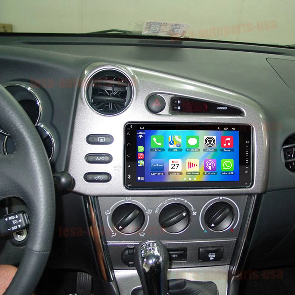 For 2003-2008 Pontiac Vibe Car Radio Navi GPS BT 2+32G Apple Carplay Android 13 - Image 2 of 4