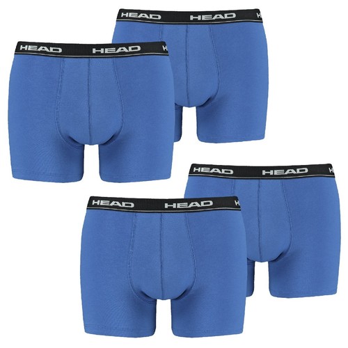 4 Pezzi Head Boxer Da Uomo In Blu Taglia M Intimo