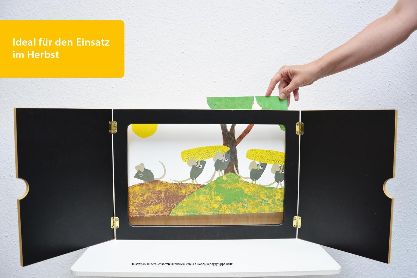 Thumbnail - Bilderbuchkarten »frederick« Von Leo Lionni | Sylvia Näger | Box |