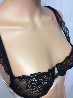 Soutien-Gorge Dentelle Noir Simone Pérèle Taille 85B - Neuf Avec Étiquettes, Matière Douce