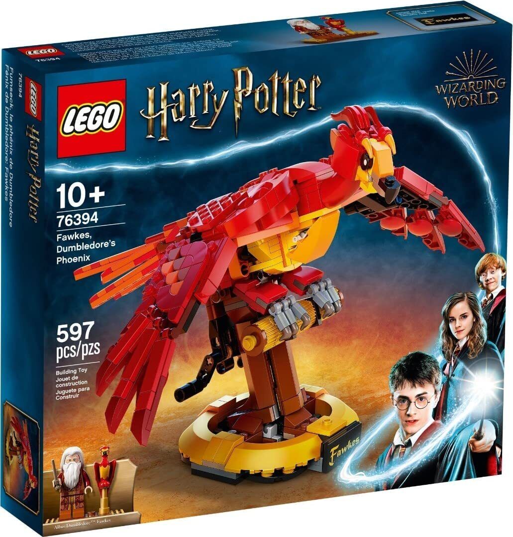 ✅✅LEGO Harry Potter Hedwig Fawkes, Dumbledore’s Phoenix 76394 Building Kit Set✅✅