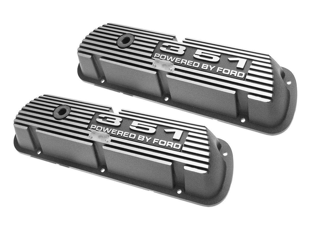 1968-95 351W POWERED BY FORD FINNED ALUMINUM VALVE COVERS