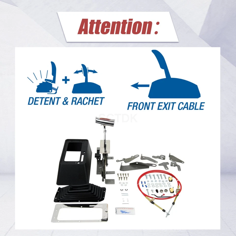 80675 Starshifter Automatic Shifter For TH400/TH350/TH250/TH200 1 Year Warranty - Image 3 of 4