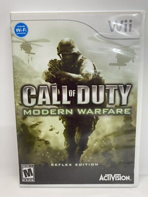 Call of Duty: Modern Warfare Reflex Edition Nintendo Wii Game