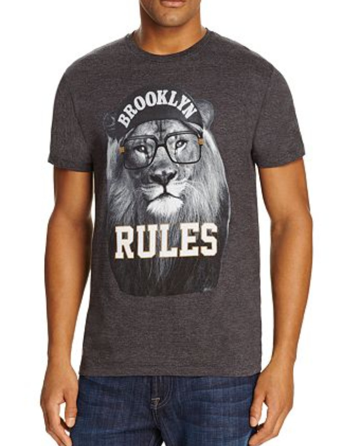 Футболка с рисунком Brooklyn Rules Graphic Tee Размер XL # 4C 656 НОВАЯ
