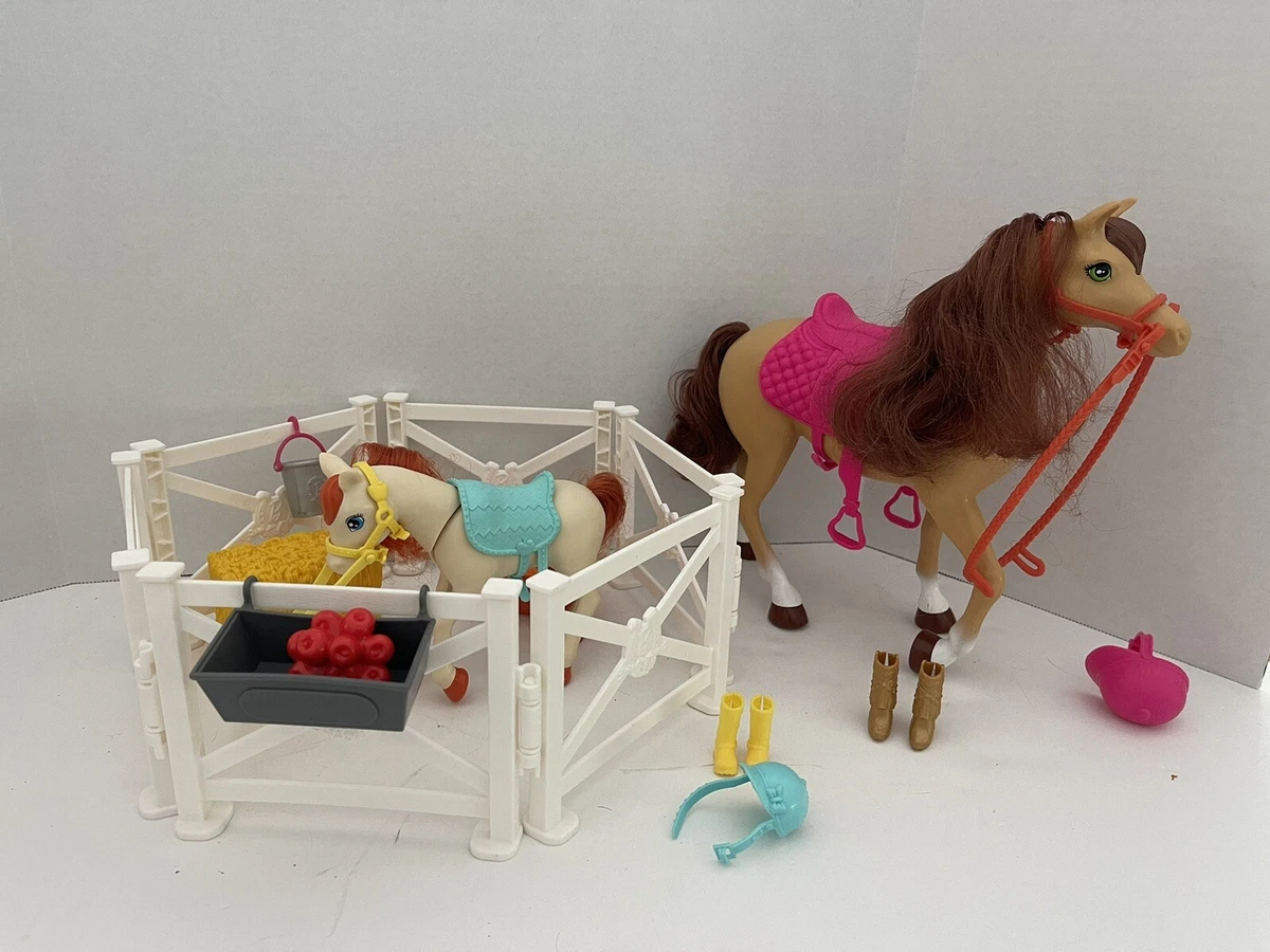 Barbie hug n horses sale