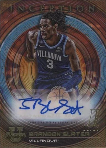 2022-23 Bowman Inception University - Brandon Slater #BIA-BSR