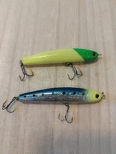 LUCKY CRAFT WANDER 80 3/8oz. Used Sinking Lipless Minnow (LOT OF 2) From Japan