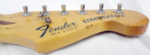 Vintage raro 1982 originale Fender Stratocaster palissandro tastiera manico chitarra! - Foto 9 di 19