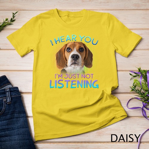 Camiseta unisex Beagle I hear you not listening - Imagen 5 de 15