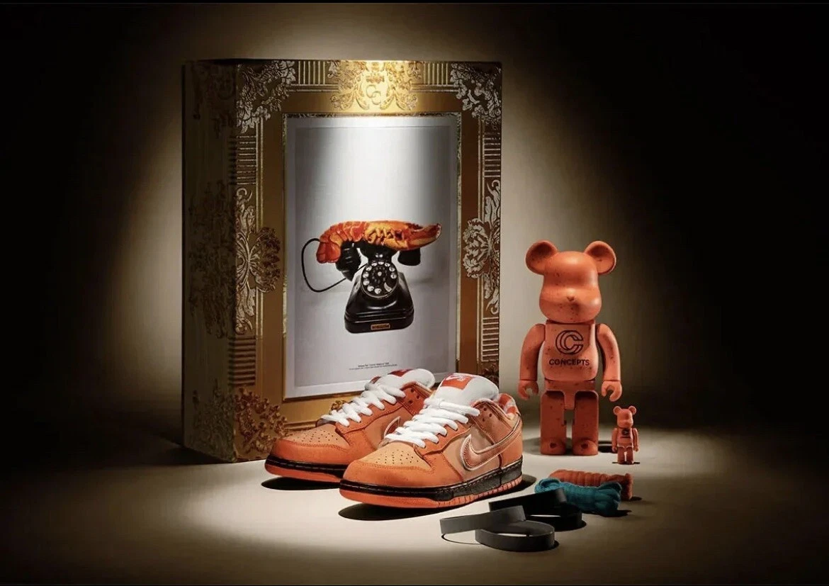 Size 11 - Nike Dunk Low SB x Concepts Orange Lobster (Special Box