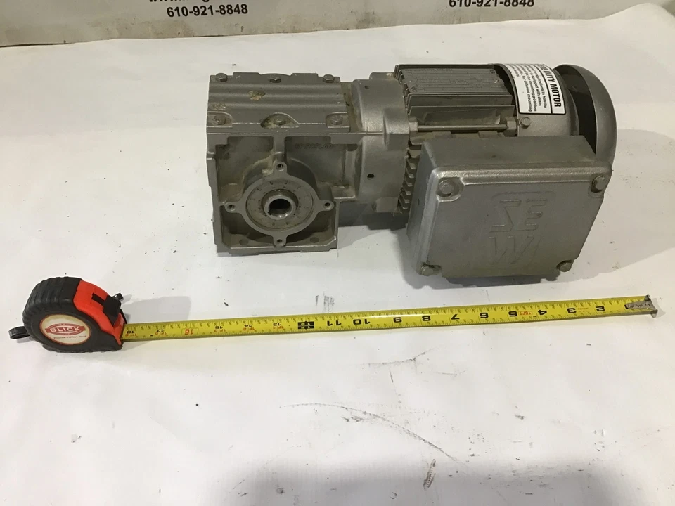 Motor de trabajo severo Coser Euro Drive WAF30DT71D4C-KS 3/4 pulgadas eje Foto 3 de 4