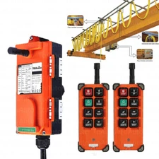 Crane Radio Industrial Wireless Remote Control 2*Transmitter+1*Receiver 65V-440V