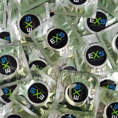 EXS Snug Fit condoms Tigher Smaller size Close feel Narrow Latex 49mm width