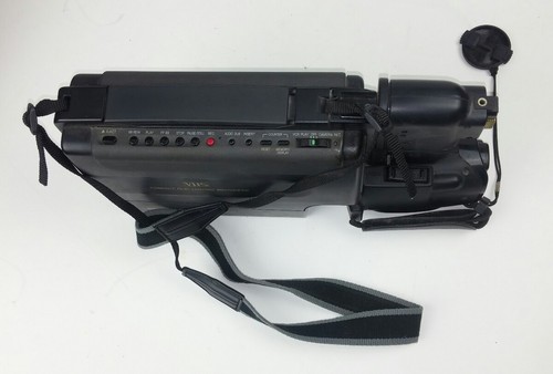 Sharp Slim Cam Camcorder Model VL-L390U Vintage Zoom I2 Soft Case Untested - Picture 6 of 12