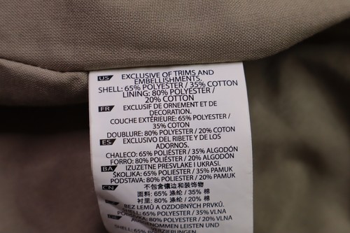 5.11 Tactical Jacket Mens Large Taclite M65 Field Canvas Brown Full Zip - Picture 10 of 15