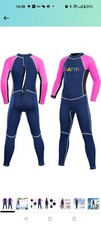 NATYFLY Kids Wetsuit, 2.5mm Neoprene Thermal Swimsuit, Full Wetsuit for Girls...