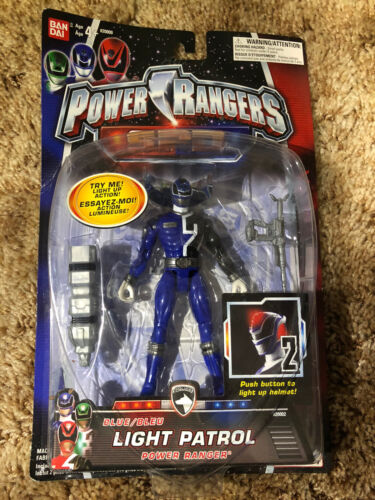 Figurine Power Rangers SPD Blue Light Patrol Power Ranger 5 pouces Bandai 20002 2004 - Photo 1 sur 4