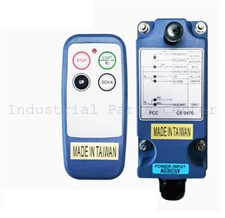 DC12V One transmitter one receiver SAGA1-L8/6d0 Radio hoist crane remote control