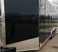 TRIPLE AXLE 8.5X24 8.5X28 8.5X30 8.5X32 ENCLOSED 3X5200LB AXLES