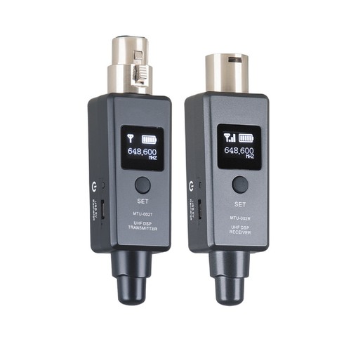 Wireless Microphone Adapter USB Charging U3 Transmitter Receiver for Audio Mixer - 第 1/12 張圖片