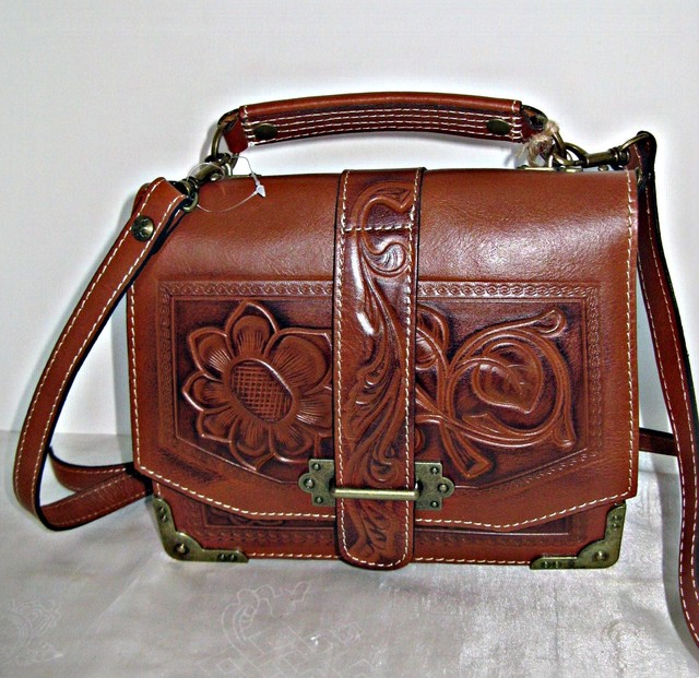 Patricia Nash Leather Stella Flap Crossbody Shoulder Bag Florence Ebay Patricia Nash Stella Florence