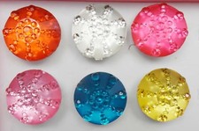 wholesale jewelry lot round shape transparency adjustable fashion rings YR7