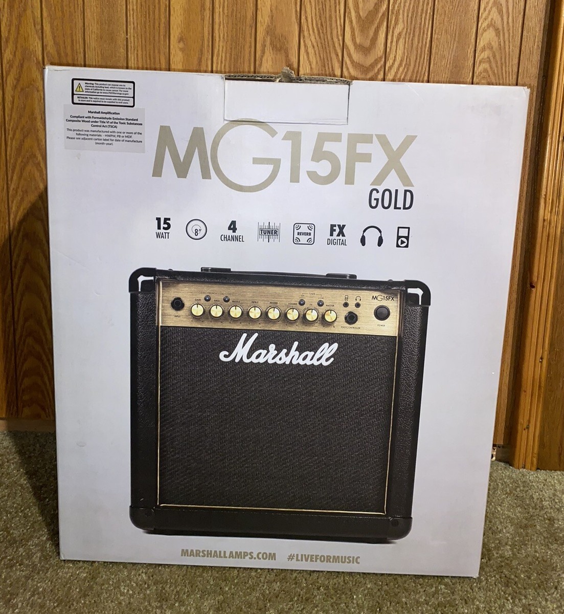Marshall MG15FX 15 Watt 1x8